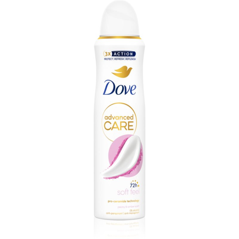 Dove Advanced Care Soft Feel antiperspirant in a spray 150 ml