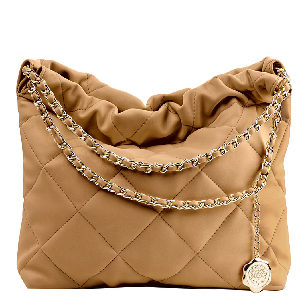 Camel Milan Shoulder Bag