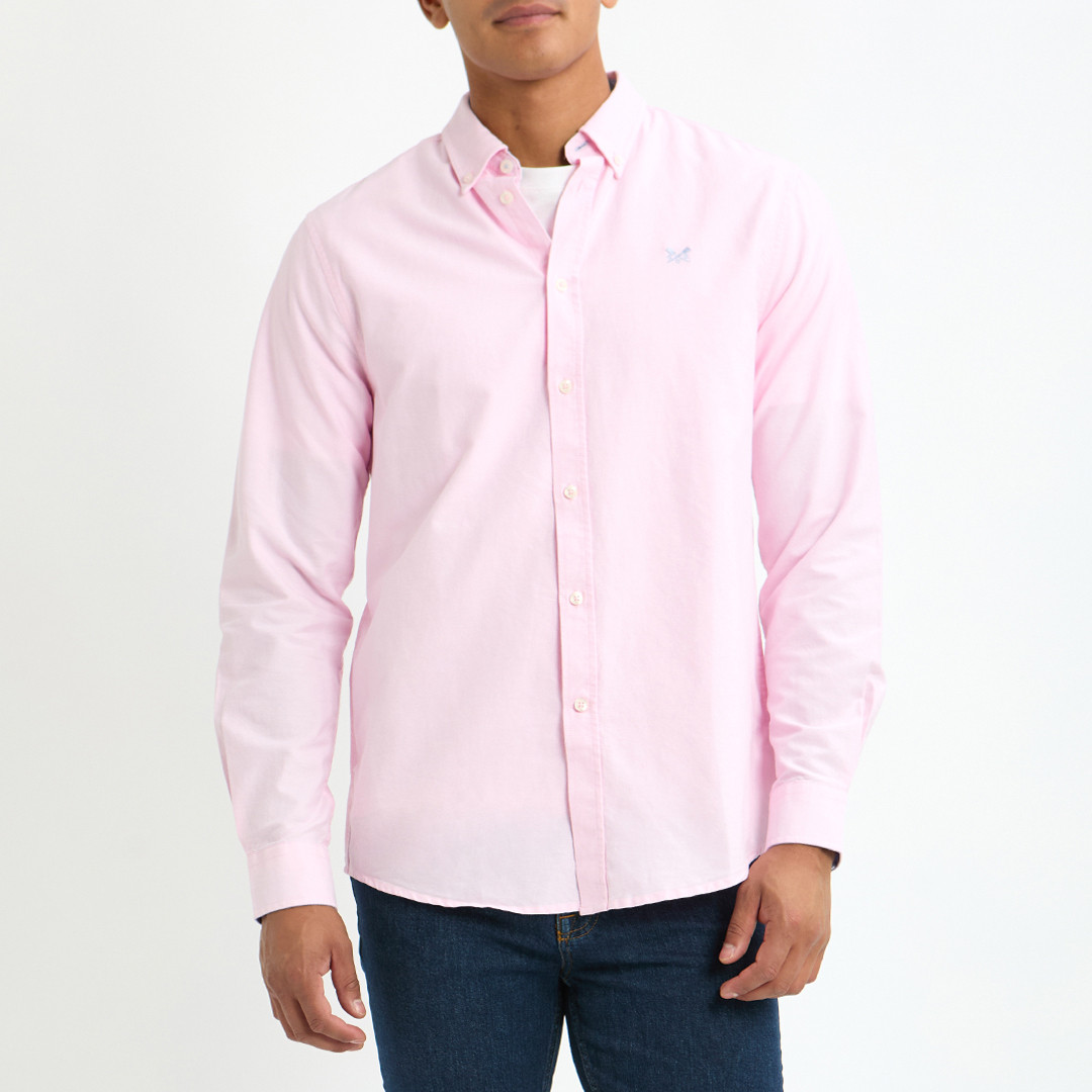Pink Gingham Classic Fit Shirt