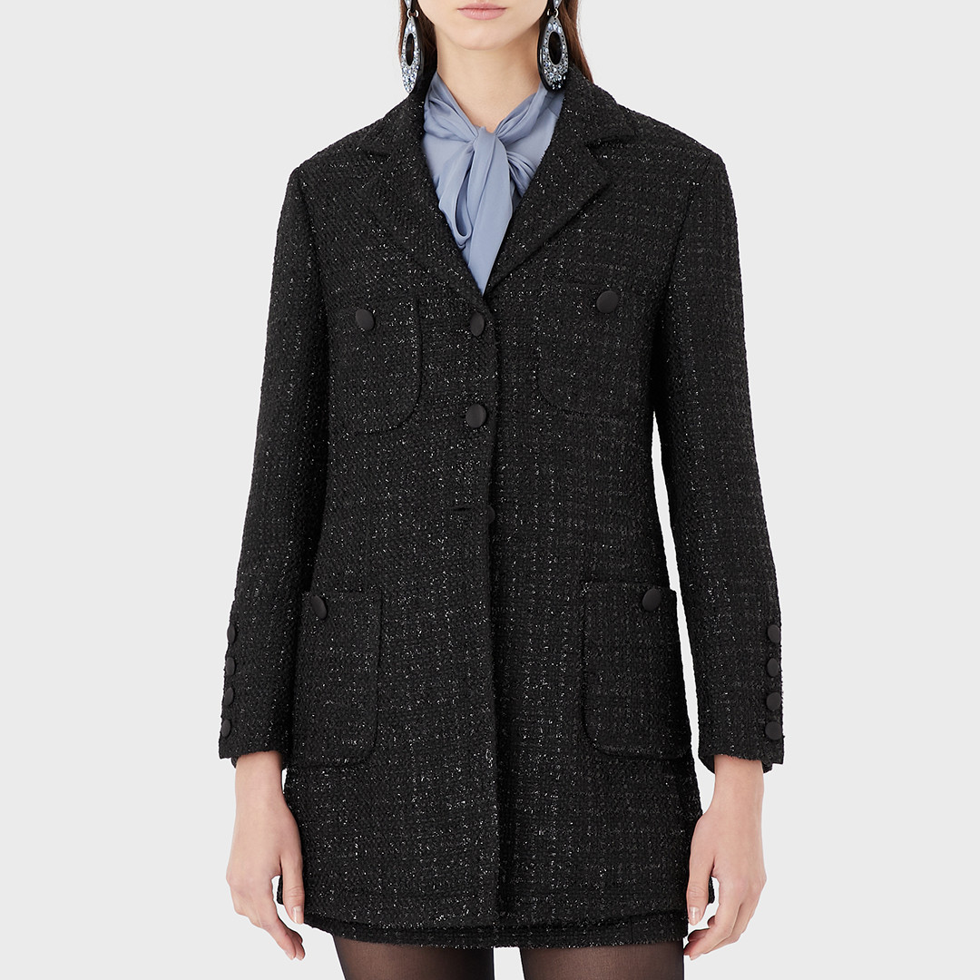 Black Multi Pocket Jacket
