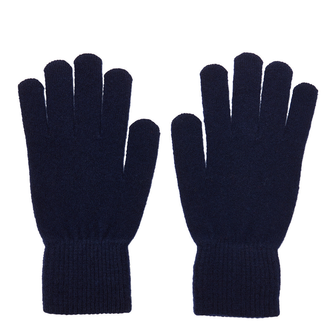 Navy Cashmere Gloves