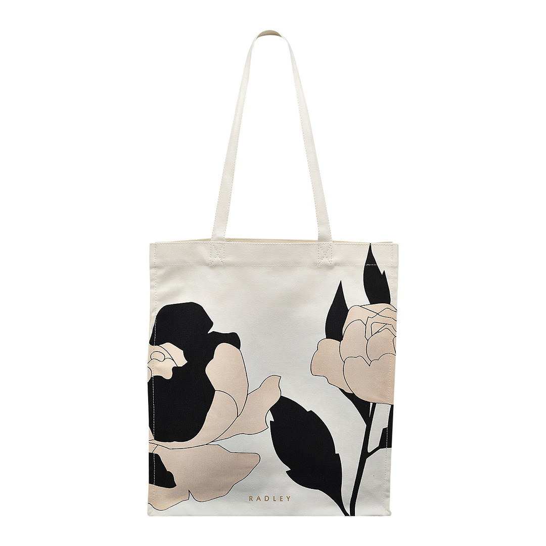 MONO ROSE MEDIUM OPEN TOP TOTE NATURAL