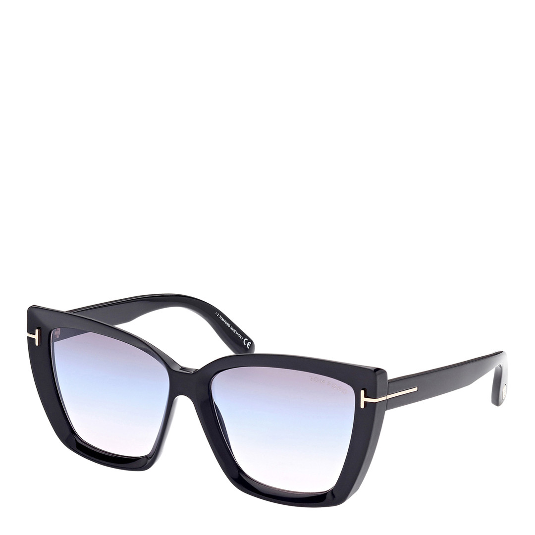 Black Tom Ford Scarlet Sunglasses 57mm