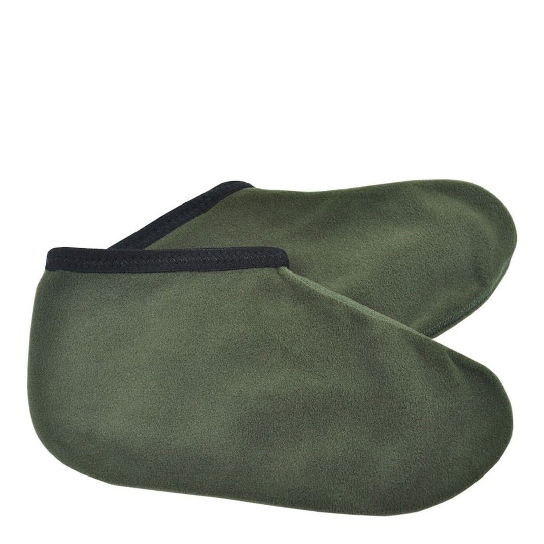 Unisex Green Blizzard Fleece Boot Liners