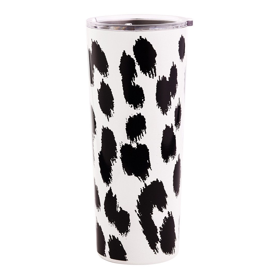 Stainless Steel Tumbler Modern Leopard