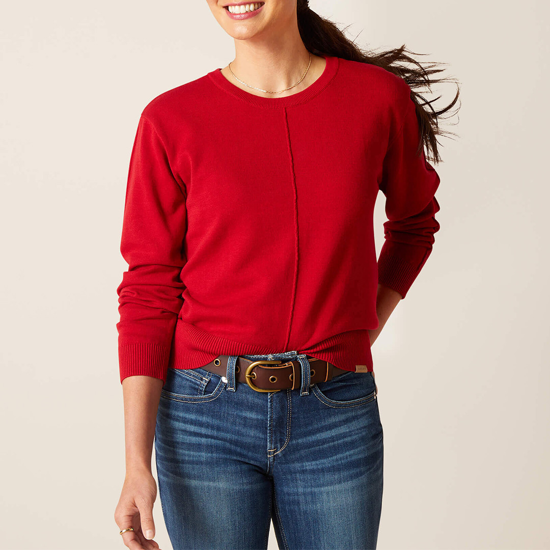 Red Peninsula Sweater
