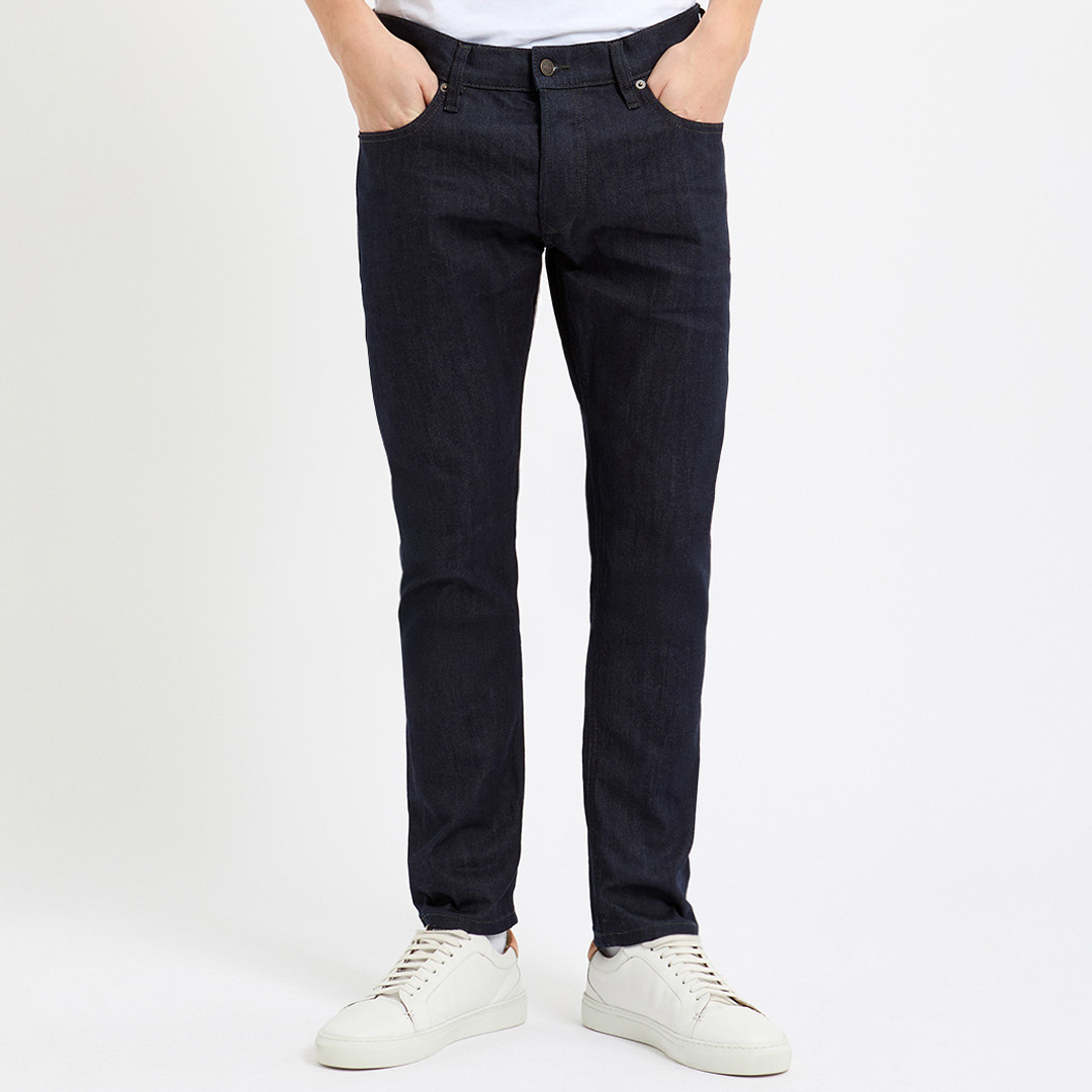 Blue Tepphar-X Tapered Stretch Jeans