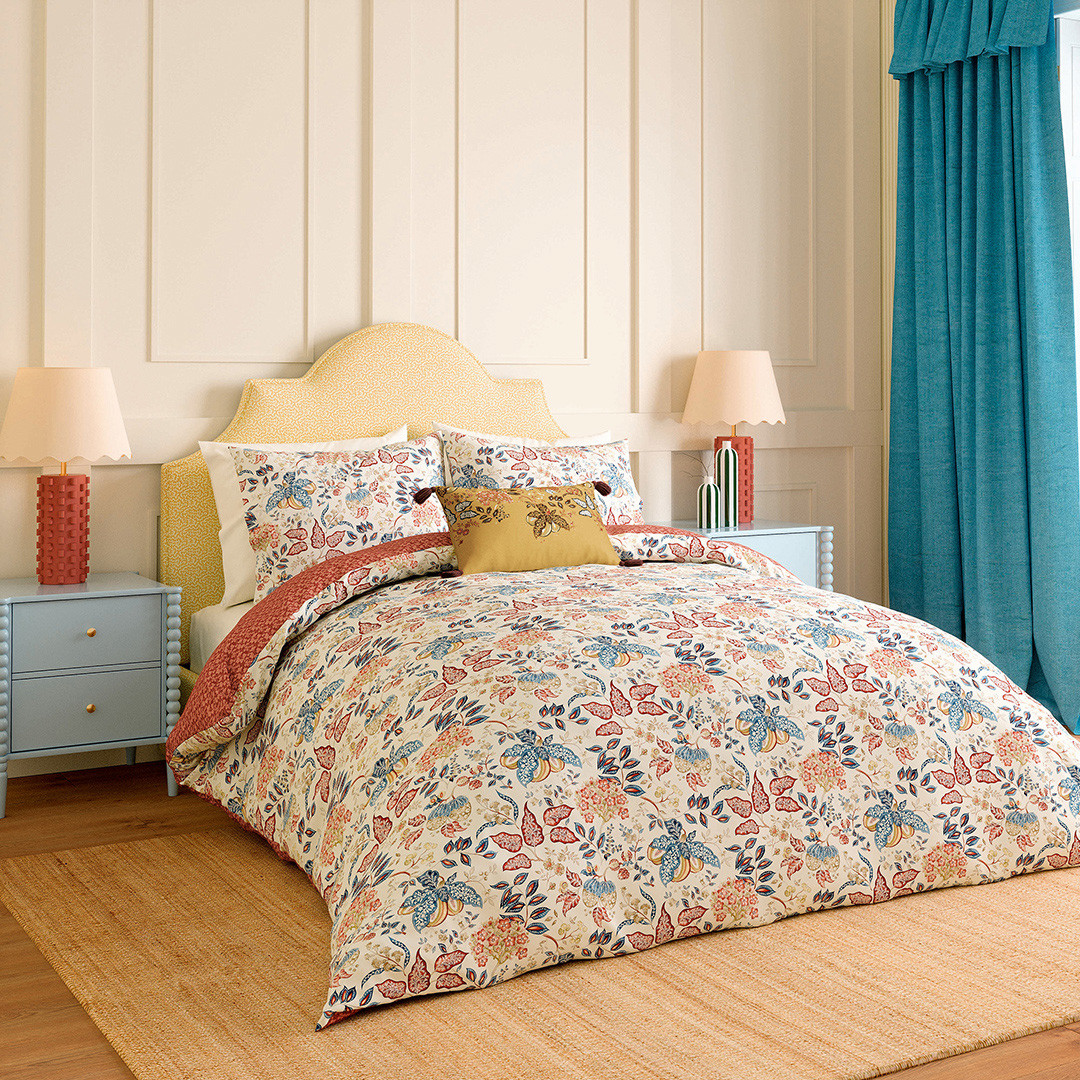 Madagascar Single Duvet Cover Set Berry