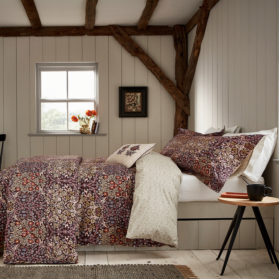 Blackthorn Double Duvet Cover Set Damson