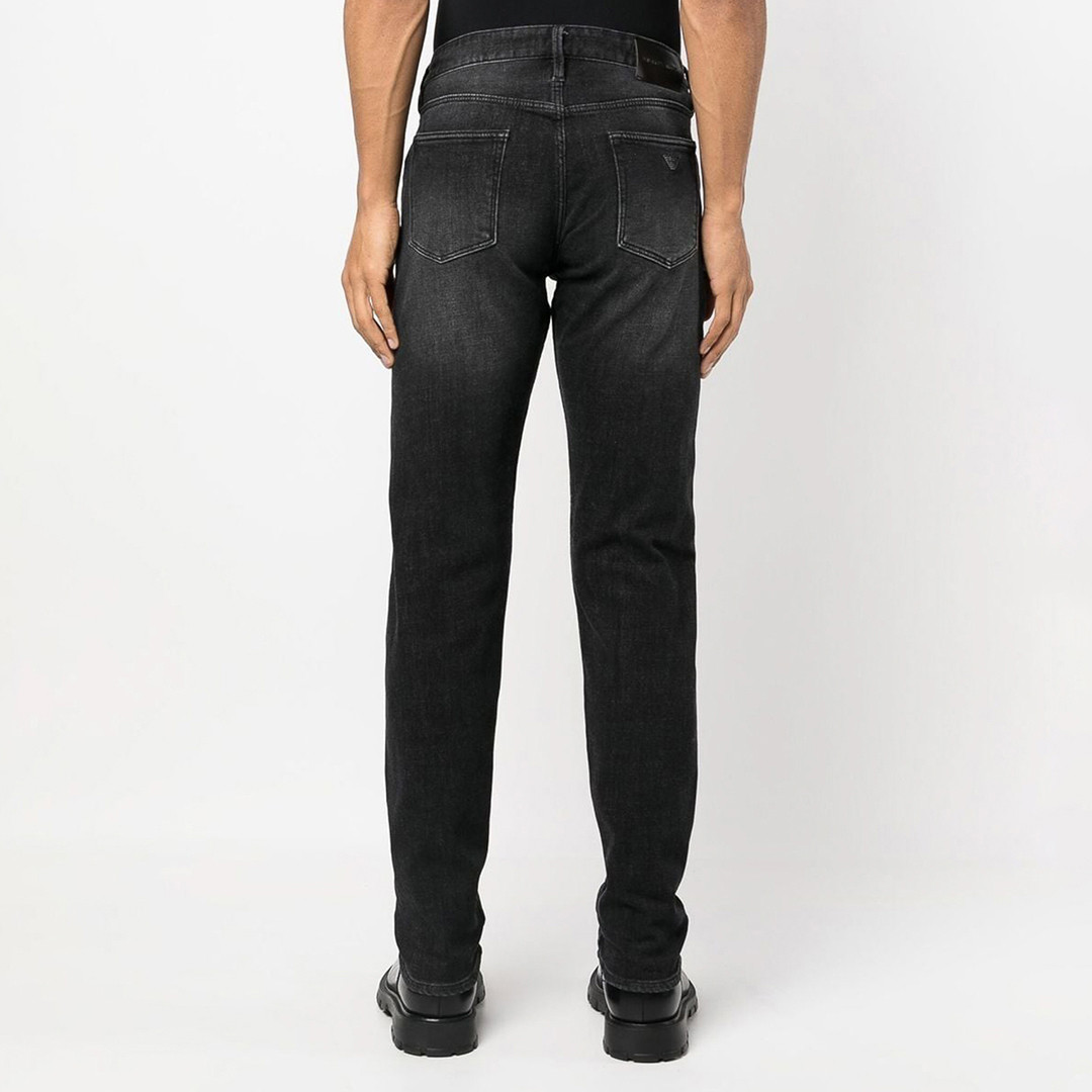 Black High Waist Stretch Jeans
