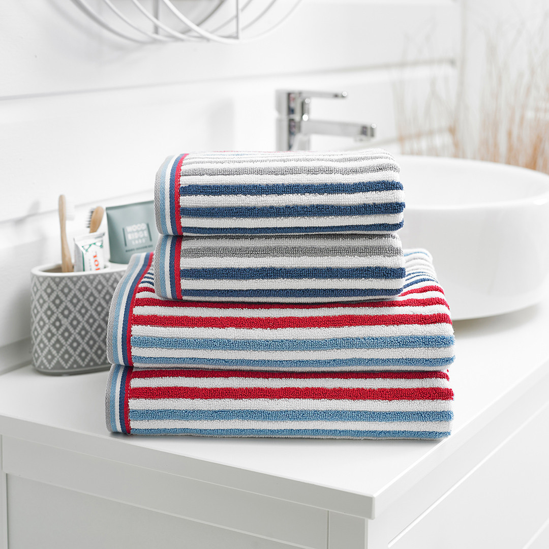 Hanover Bath Towels Denim