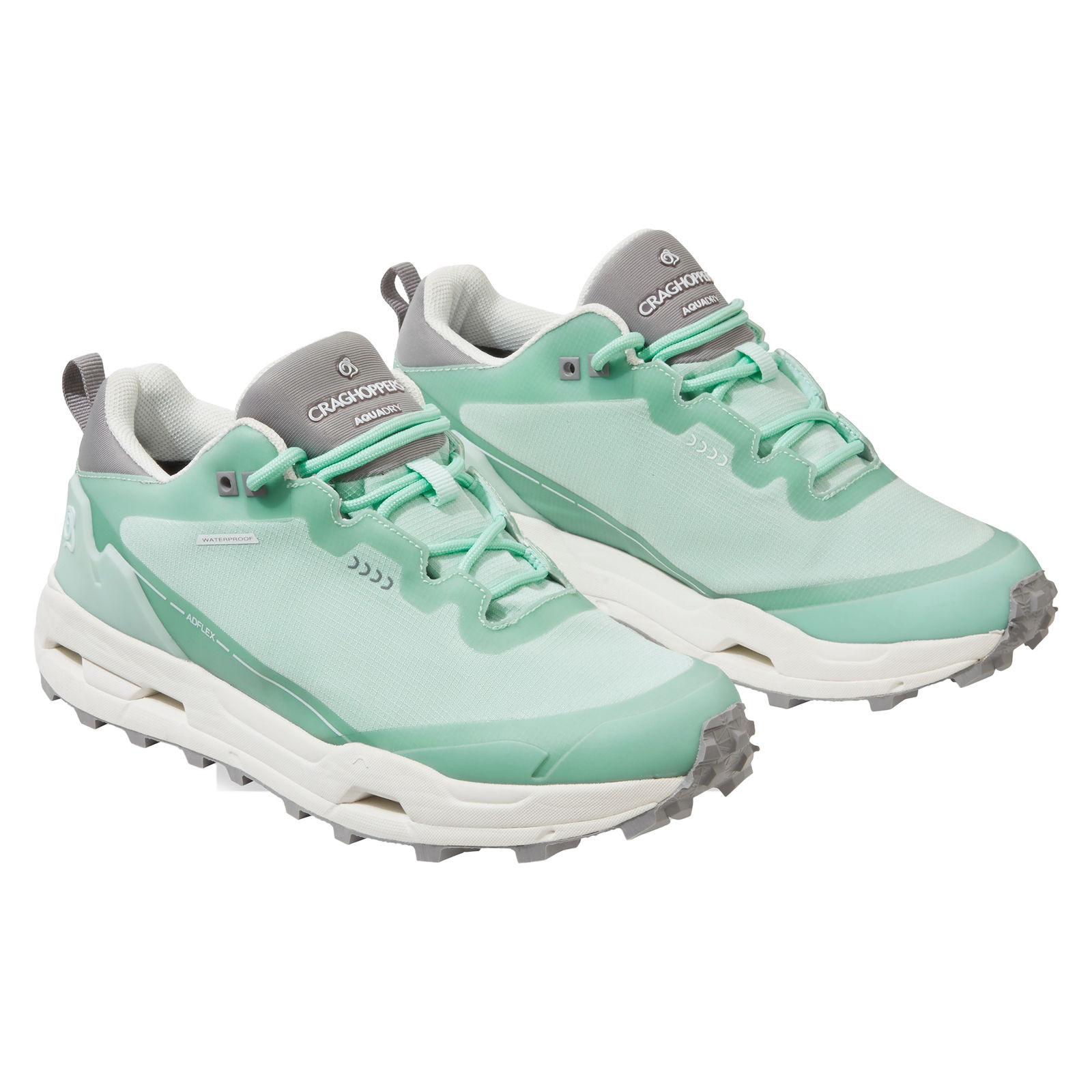 Ankle Boots Mixed Poolside Green/White