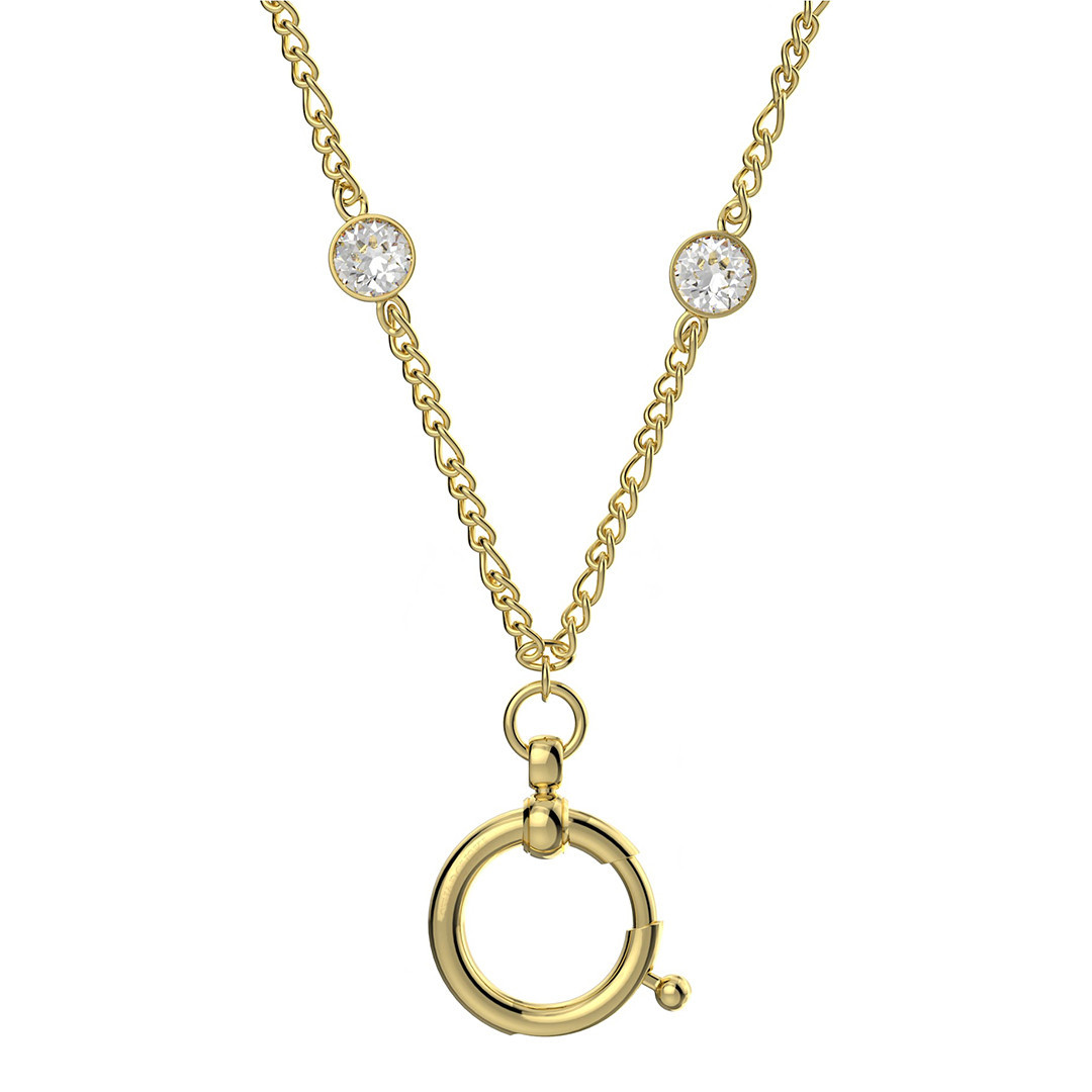 Swarovski Curious Ring Carrier Necklace