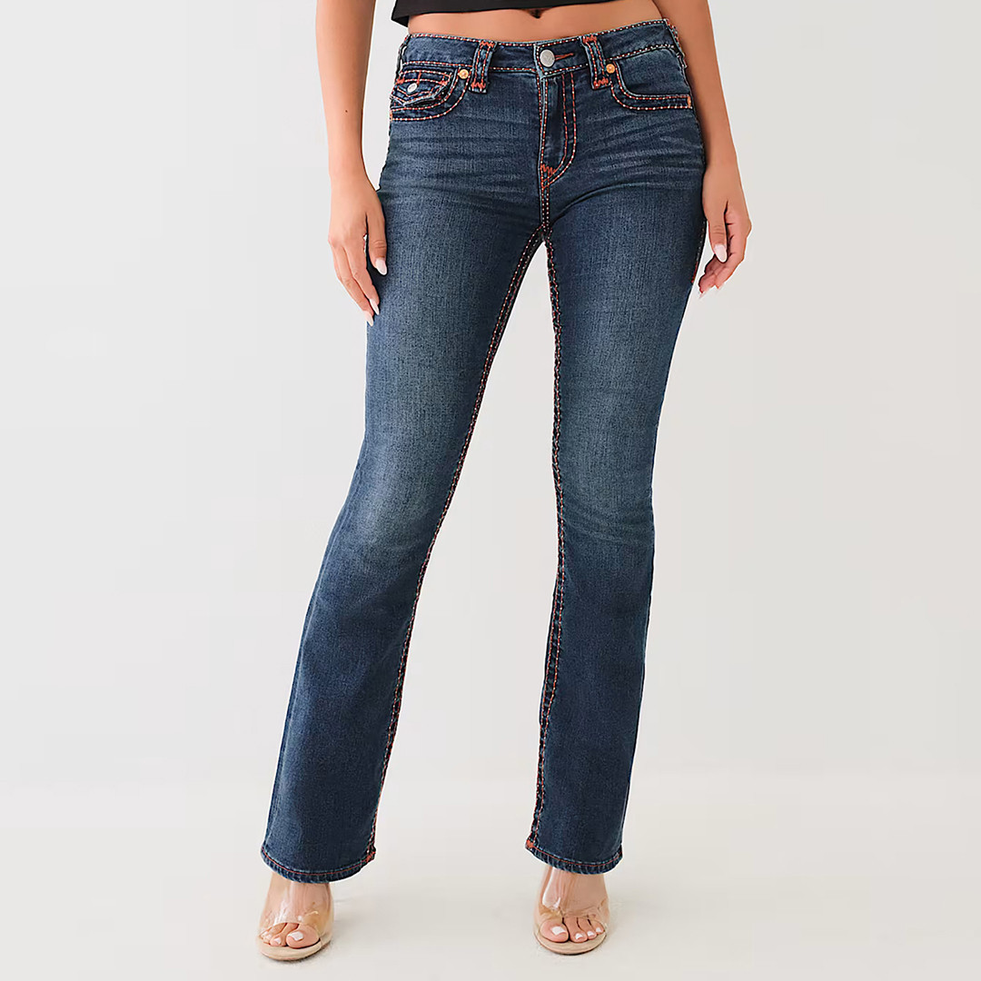 Dark Blue Becca Bootcut Jeans