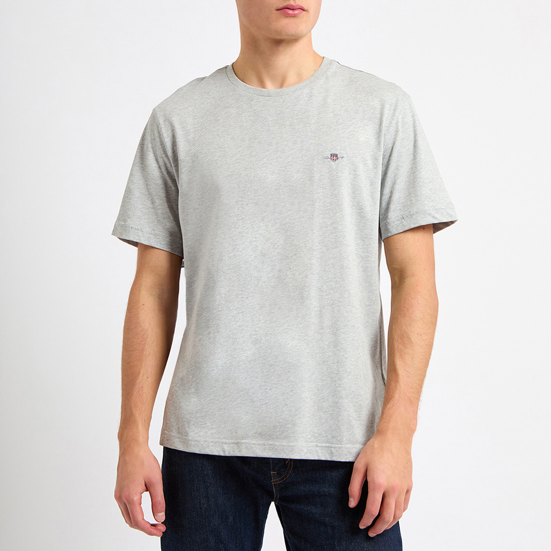 Grey Shield Logo T-Shirt