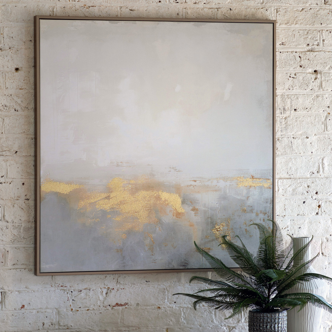 Ethereal Framed Canvas 900x900mm