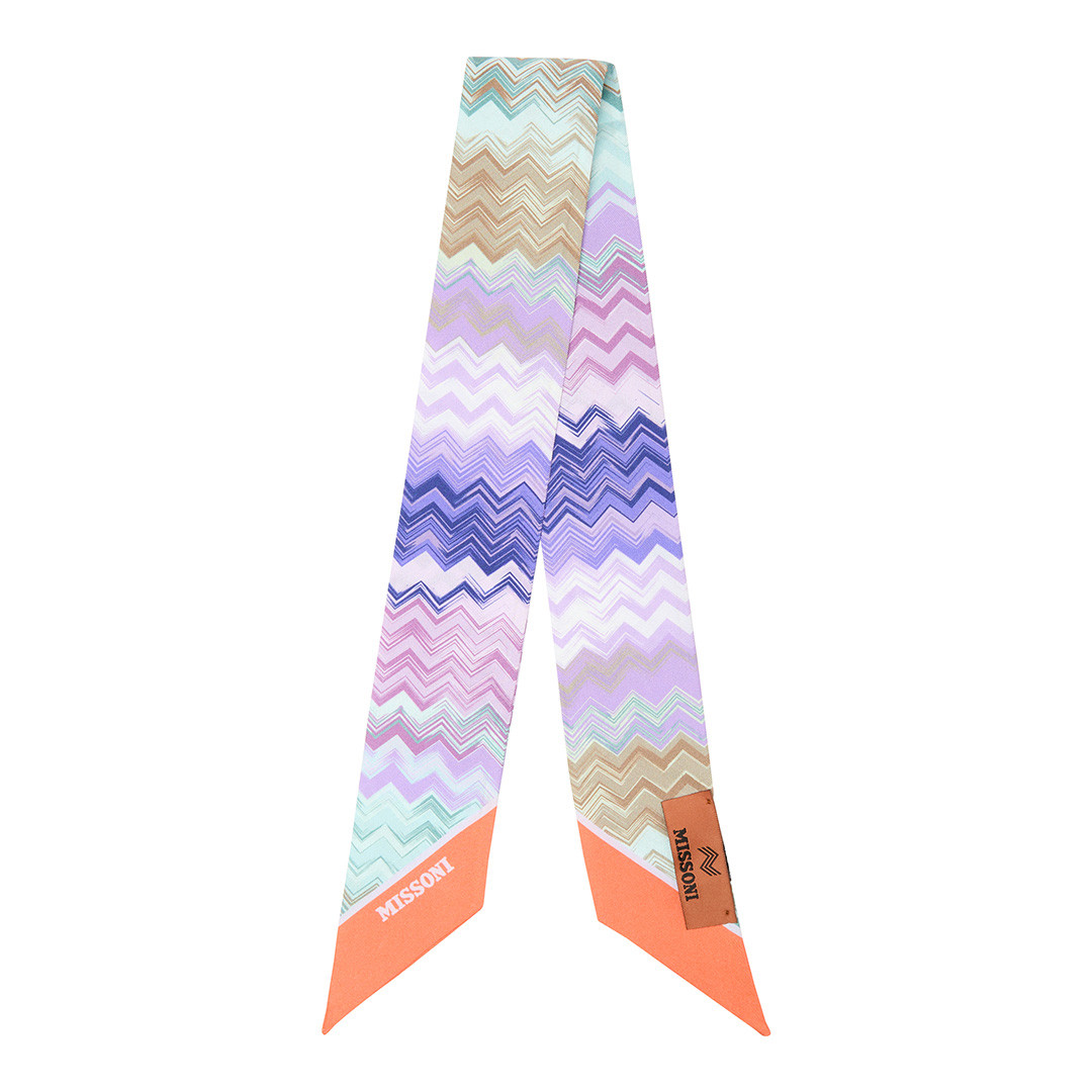 Multi Twilly Silk Scarf