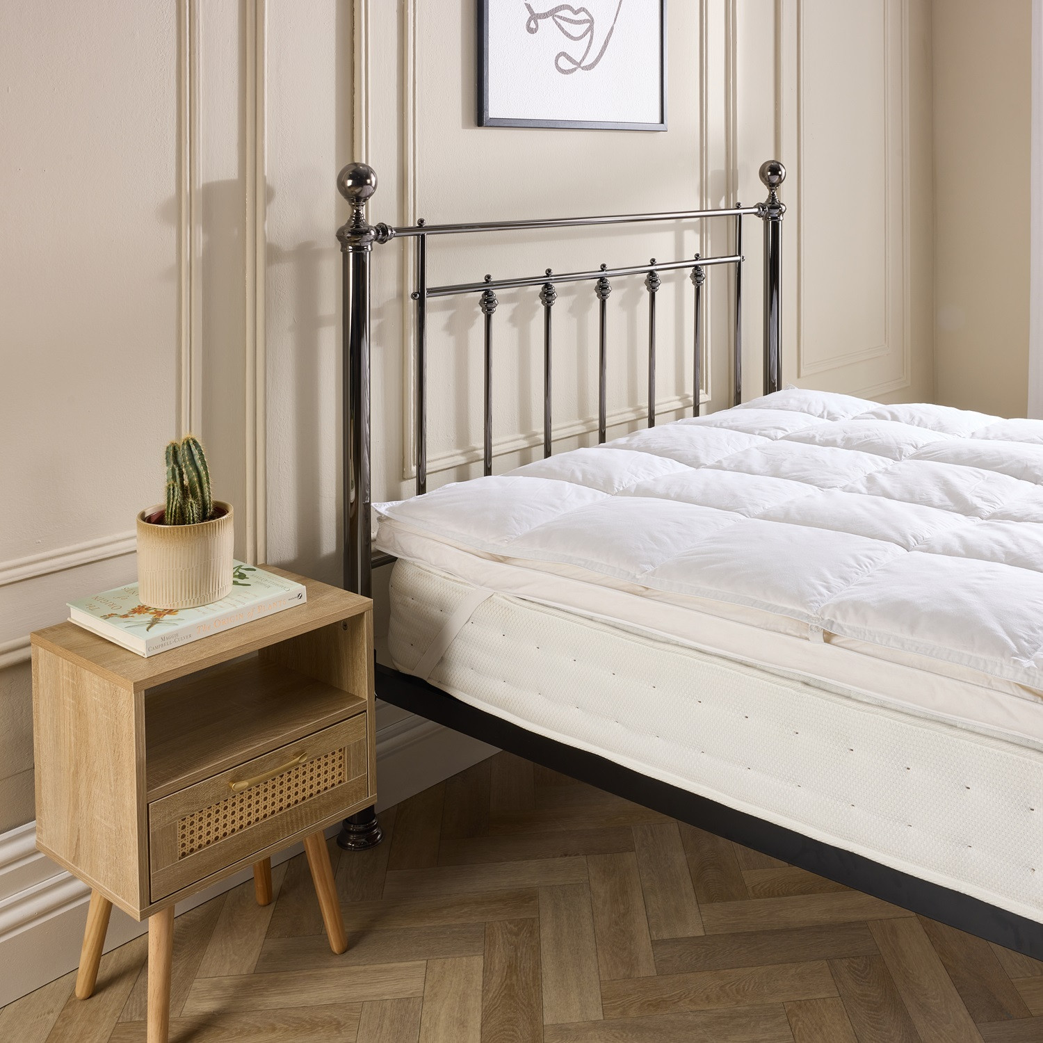 Duck Feather & Down Mattress Topper