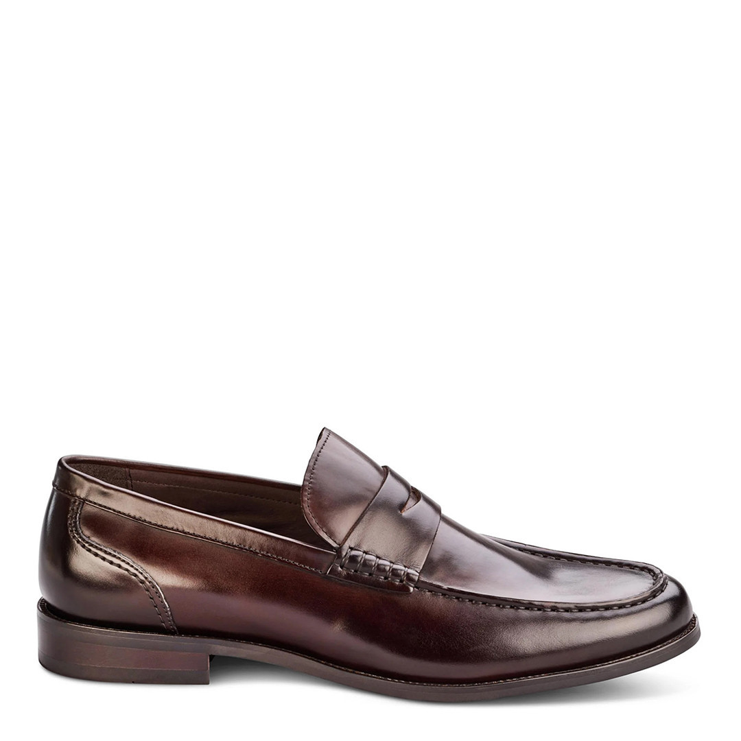 Brown Leather Downey Loafer