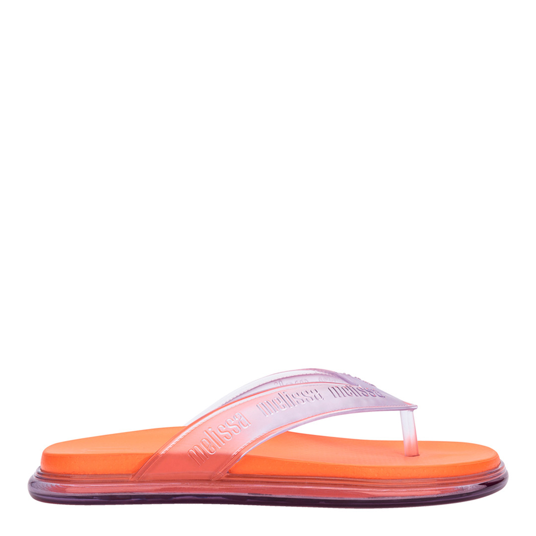 Orange/Transparent M Lover Plus Flip Flops