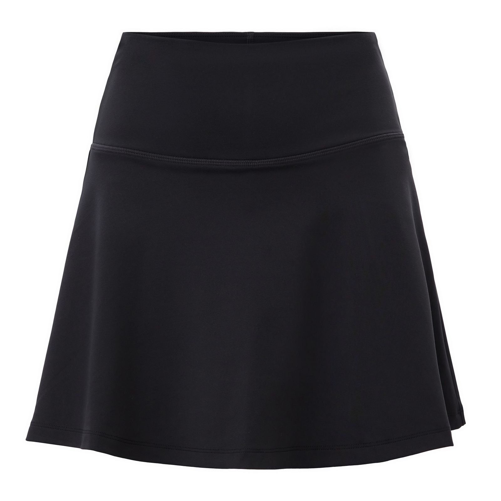 Skort Float Flounce Polyester Black
