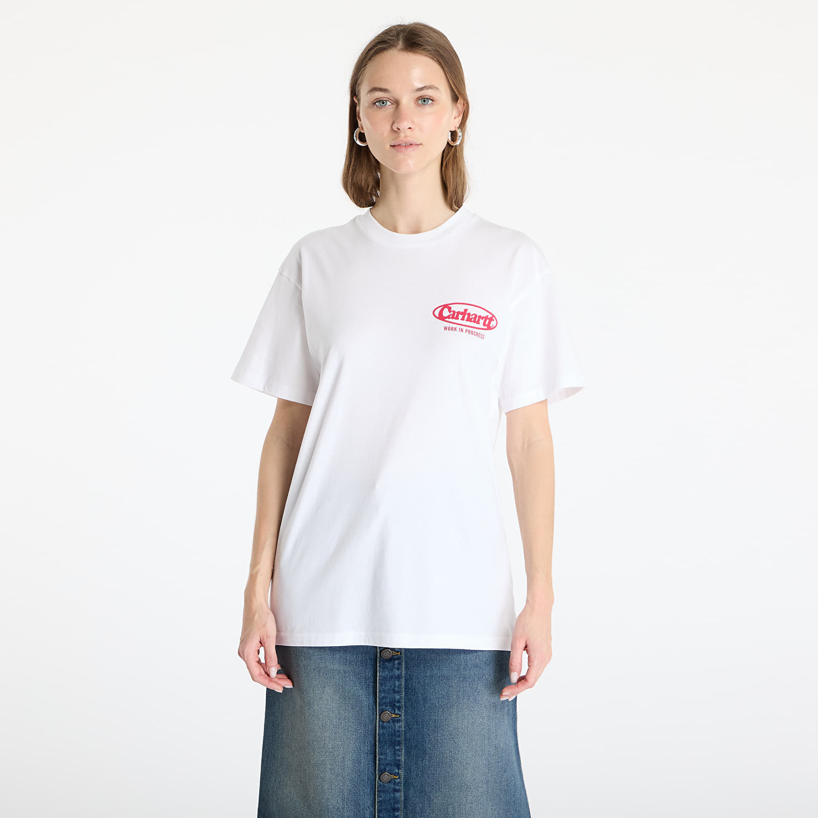 T-shirt Carhartt WIP Shortsleeve Logo T-Shirt UNISEX White S