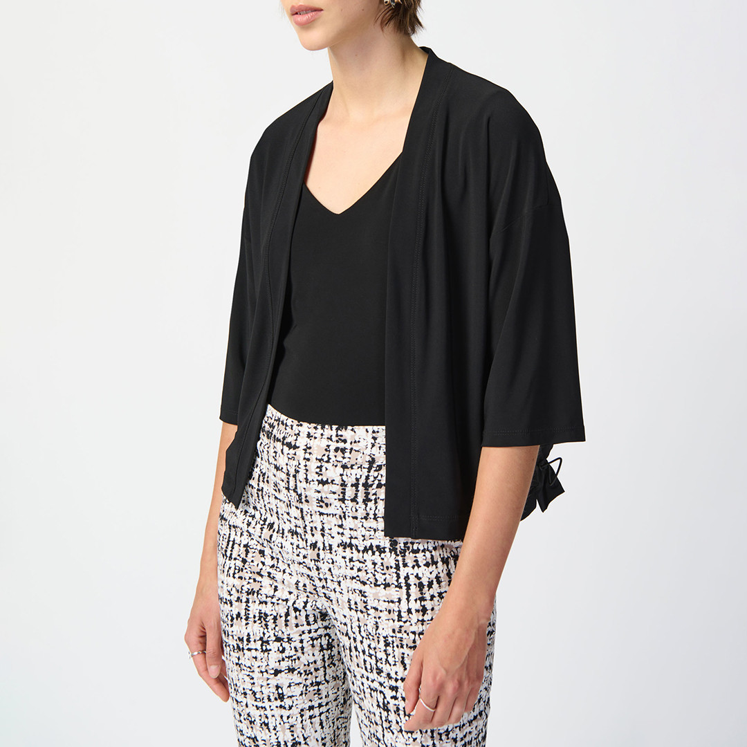 Black Loose Fit Cover up