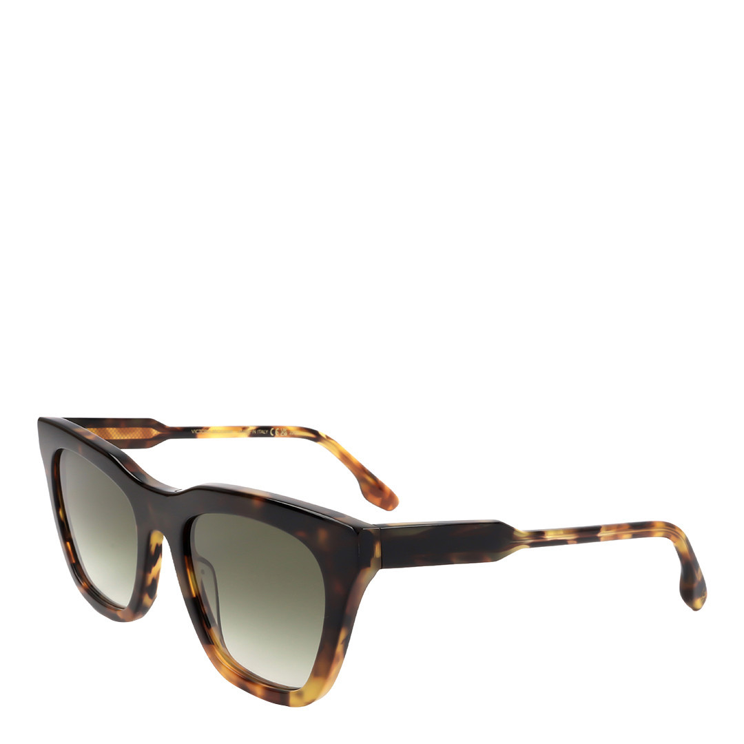 Dark Havana Fade Square Sunglasses 53mm