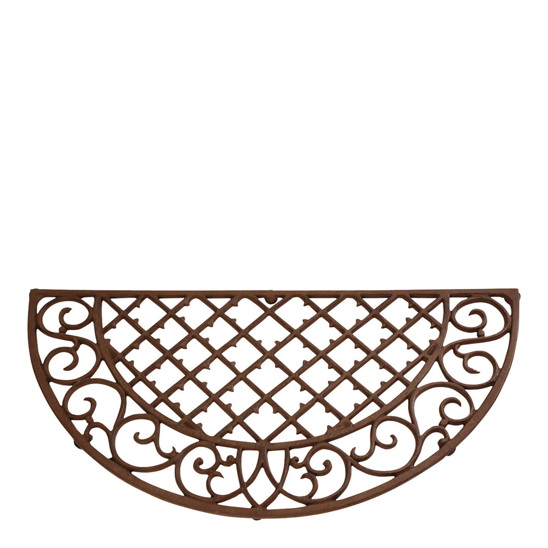 Half Round Cast Iron Doormat
