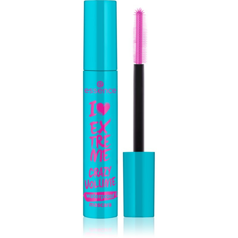 Essence I LOVE EXTREME CRAZY VOLUME waterproof volumising mascara shade Black 12 ml