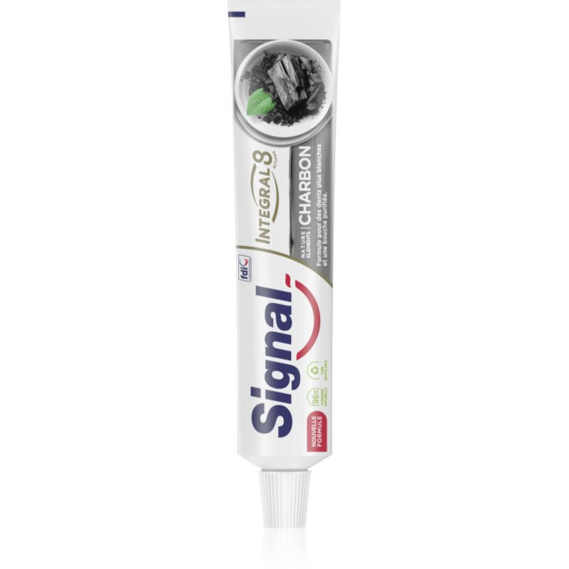 Signal Integral 8 Natural Elements toothpaste Charcoal 75 ml
