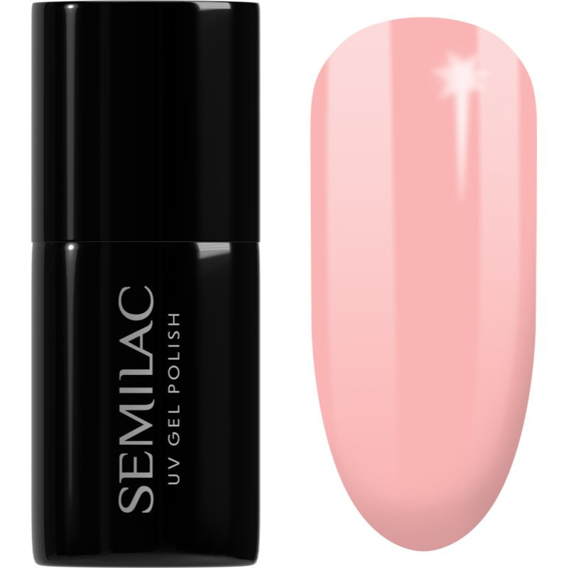 Semilac UV Hybrid Sweets & Love gel nail polish shade 130 Sleeping Beuty 7 ml