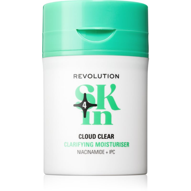 Revolution Skincare Clearly Clarify Cloud Clear nourishing and hydrating light day cream with niacinamide 50 ml