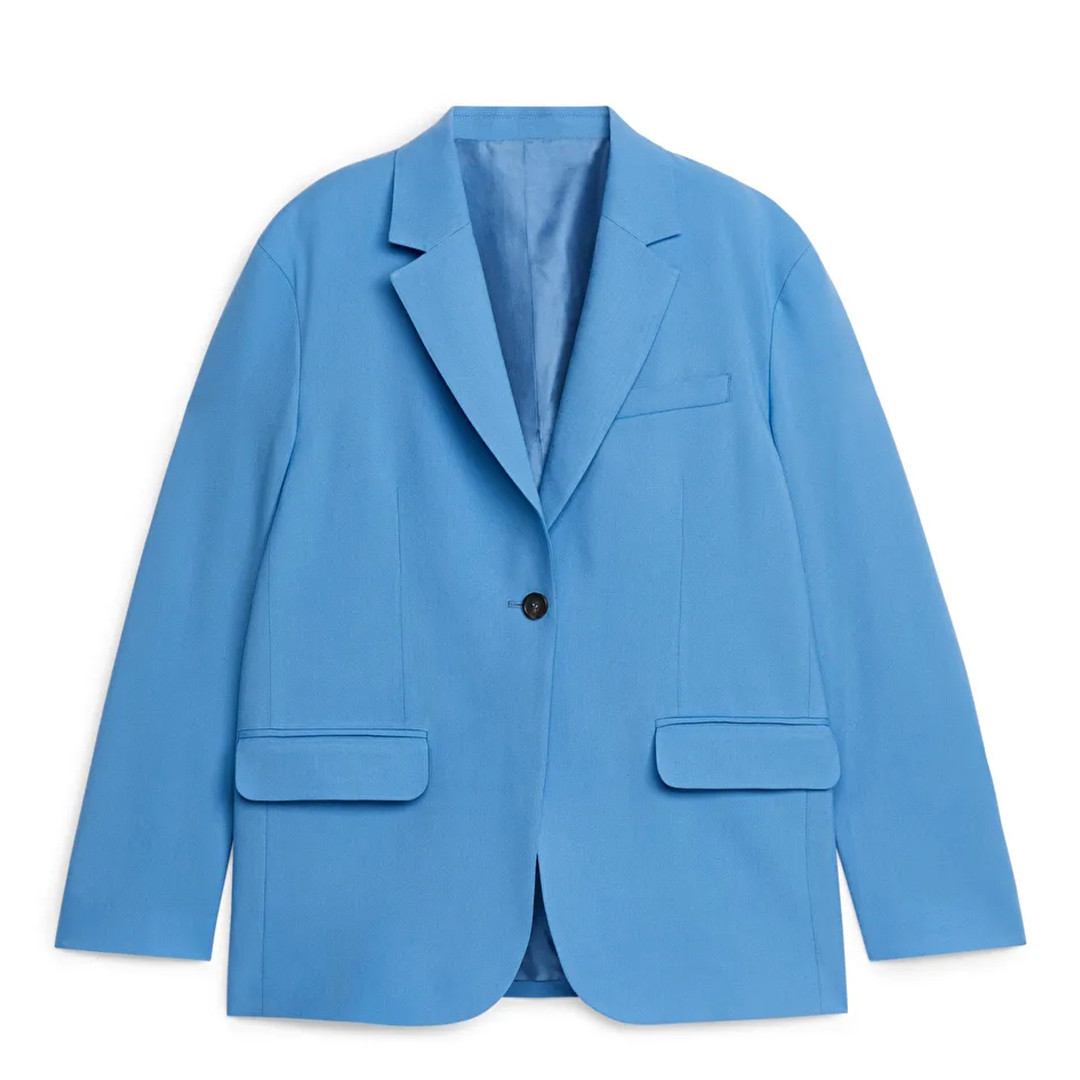 Blue Wool Blazer