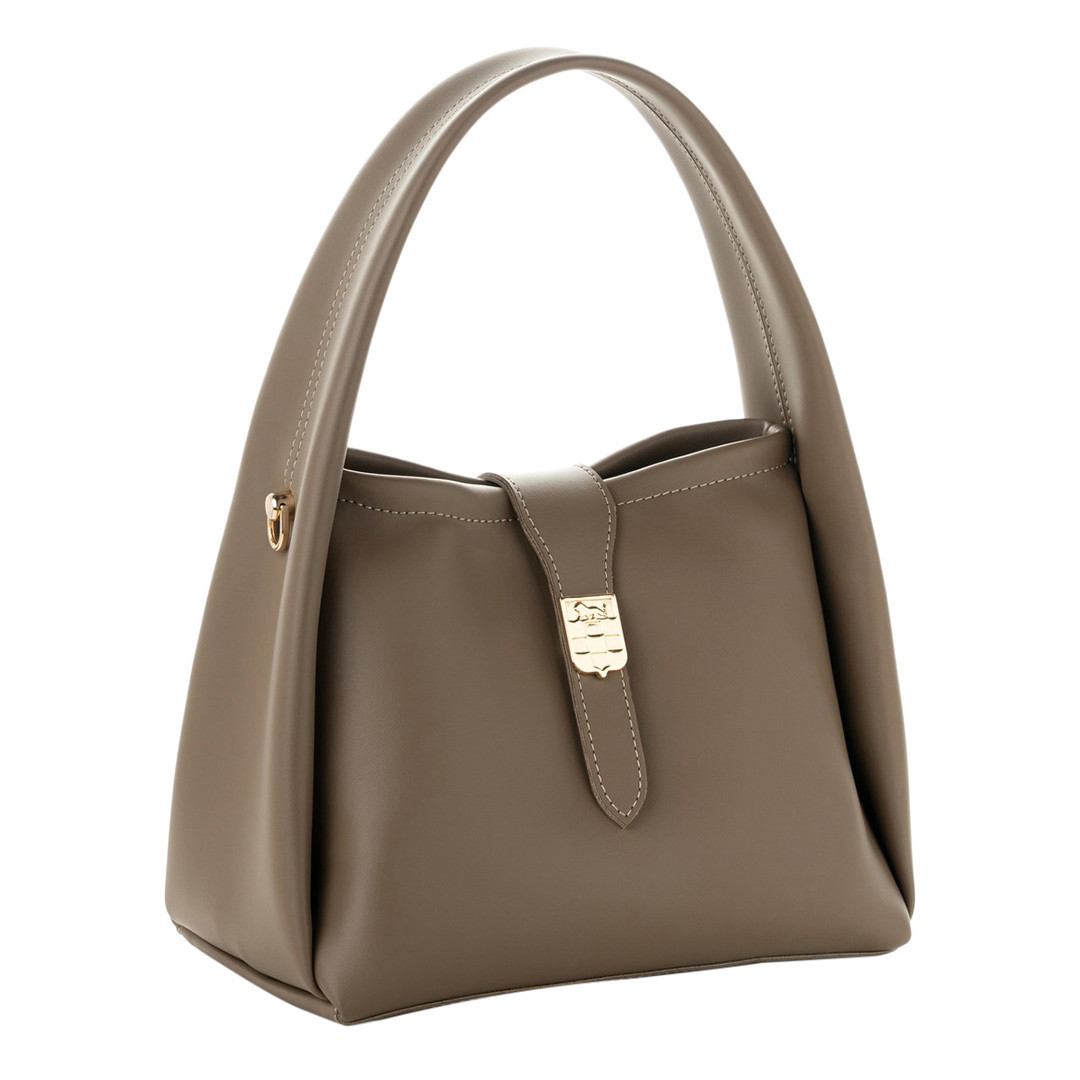 Dark Mink Turin Shoulder Bag