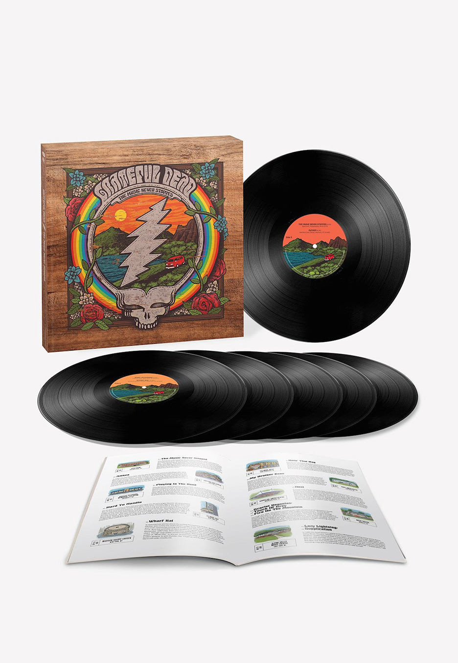 Grateful Dead - The Music Never Stopped (Deluxe Edition) - 6 Vinyl