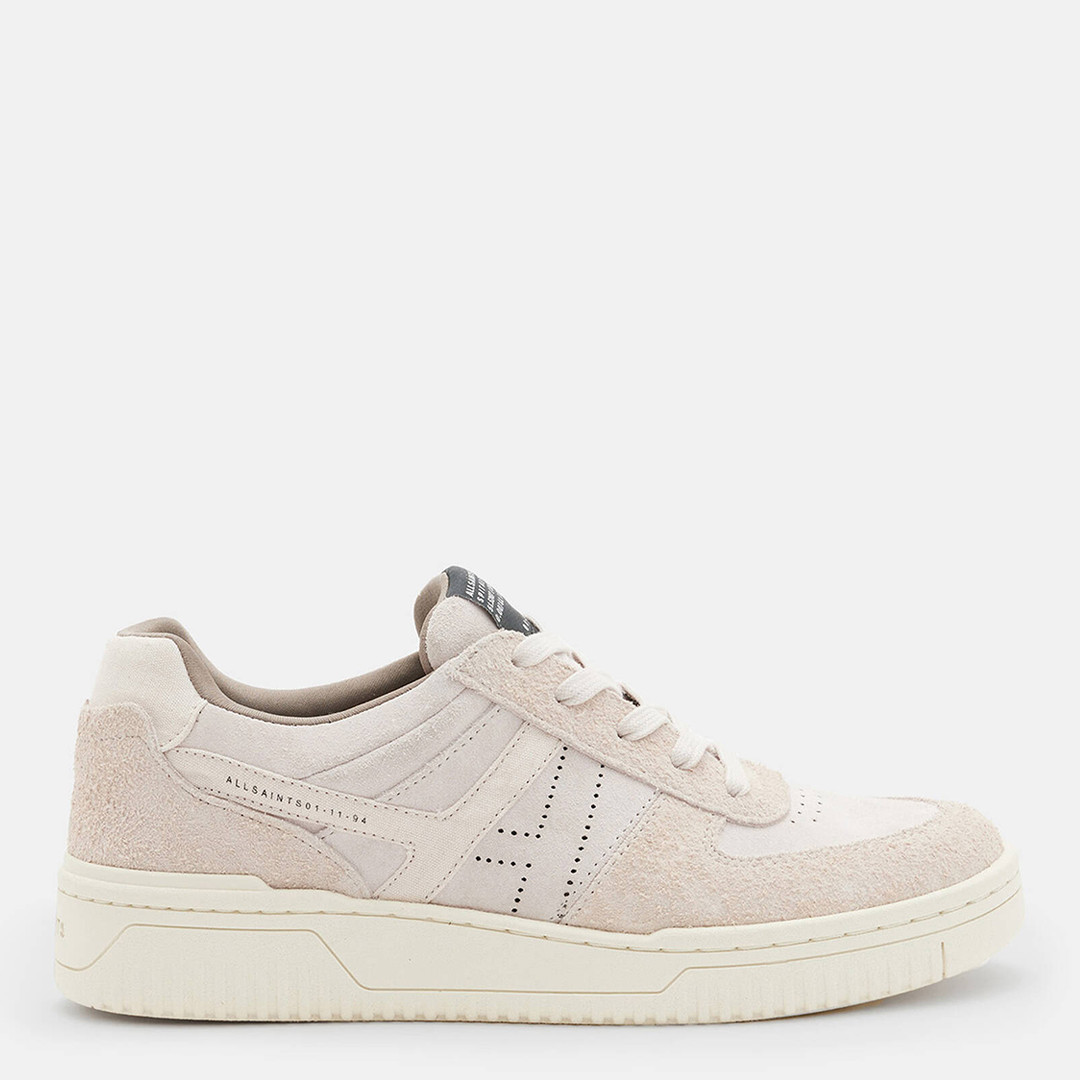 Light Pink Vix Suede Mix Trainers