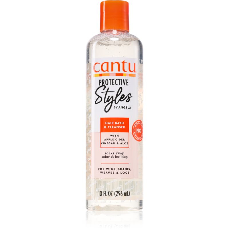 CANTU Protective Styles By Angela Hair Bath moisturising protective shampoo 296 ml
