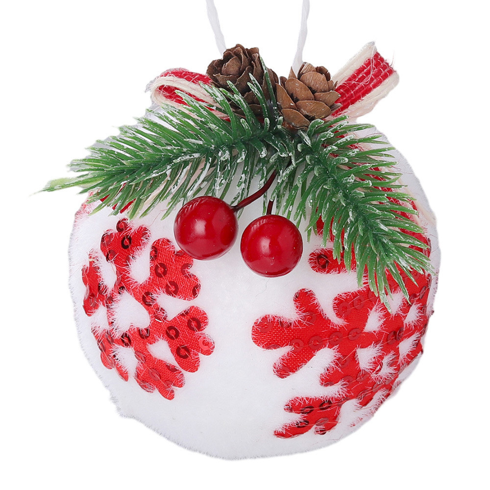 Christmas Hanging Ball Decoration 9 Pcs