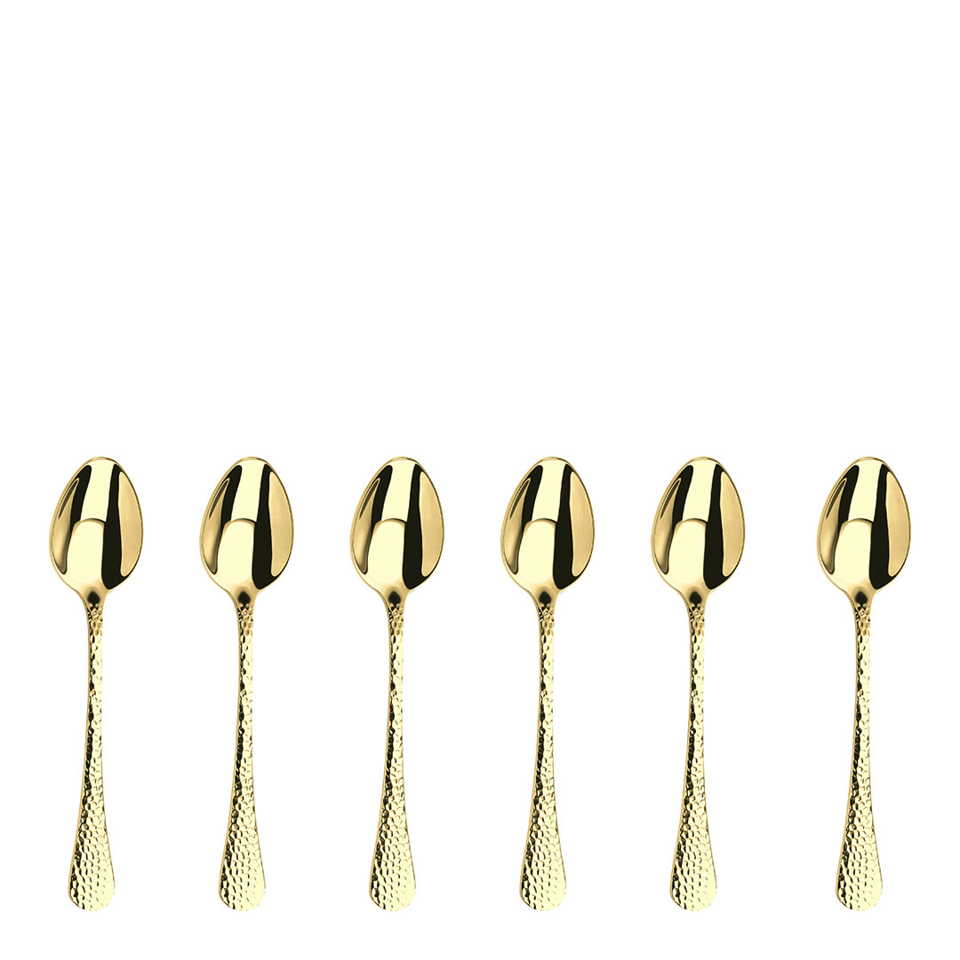 Set of 6 Avalon Champagne Tea Spoons