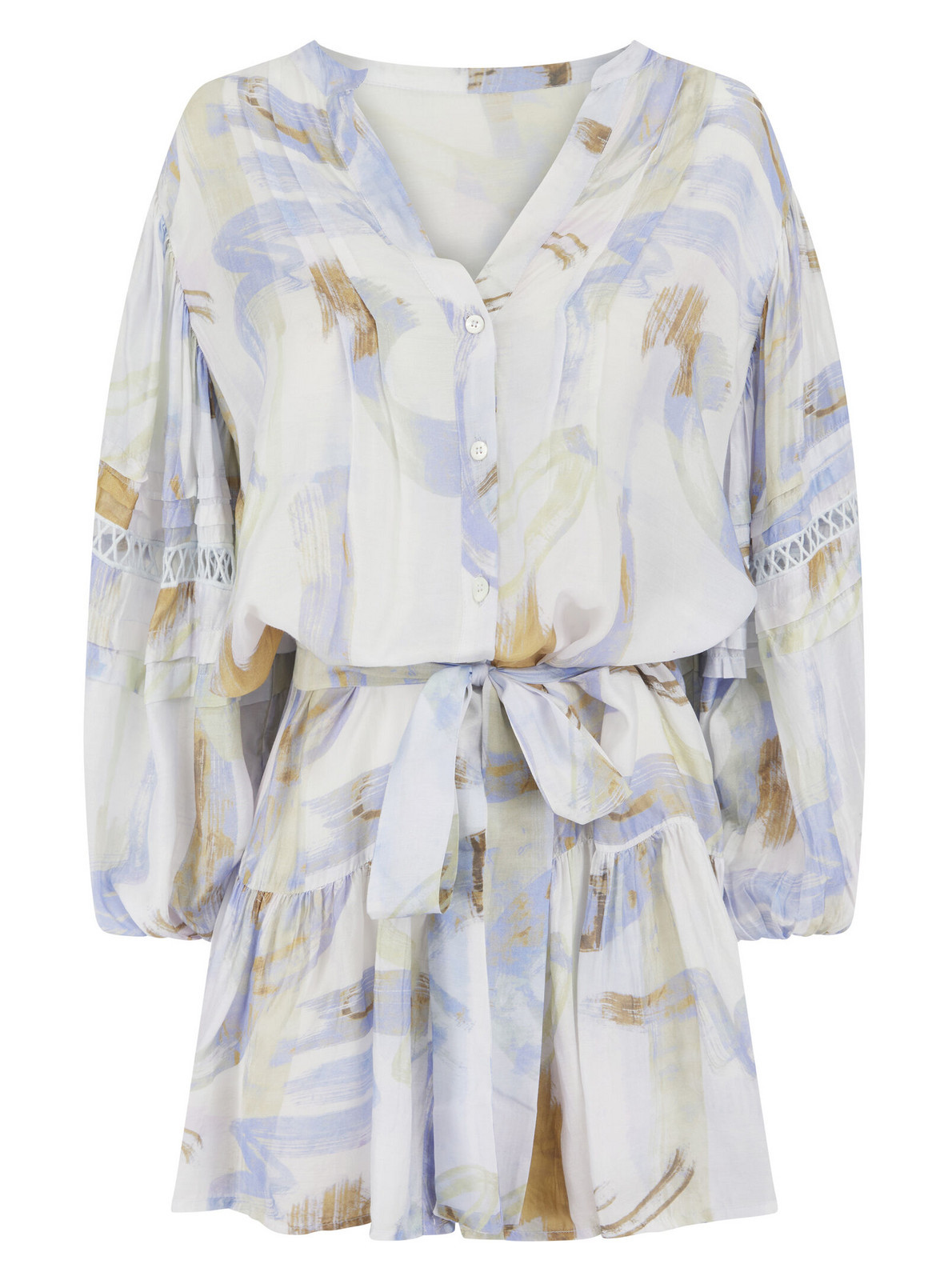 Tocan Dress Paint Strokes