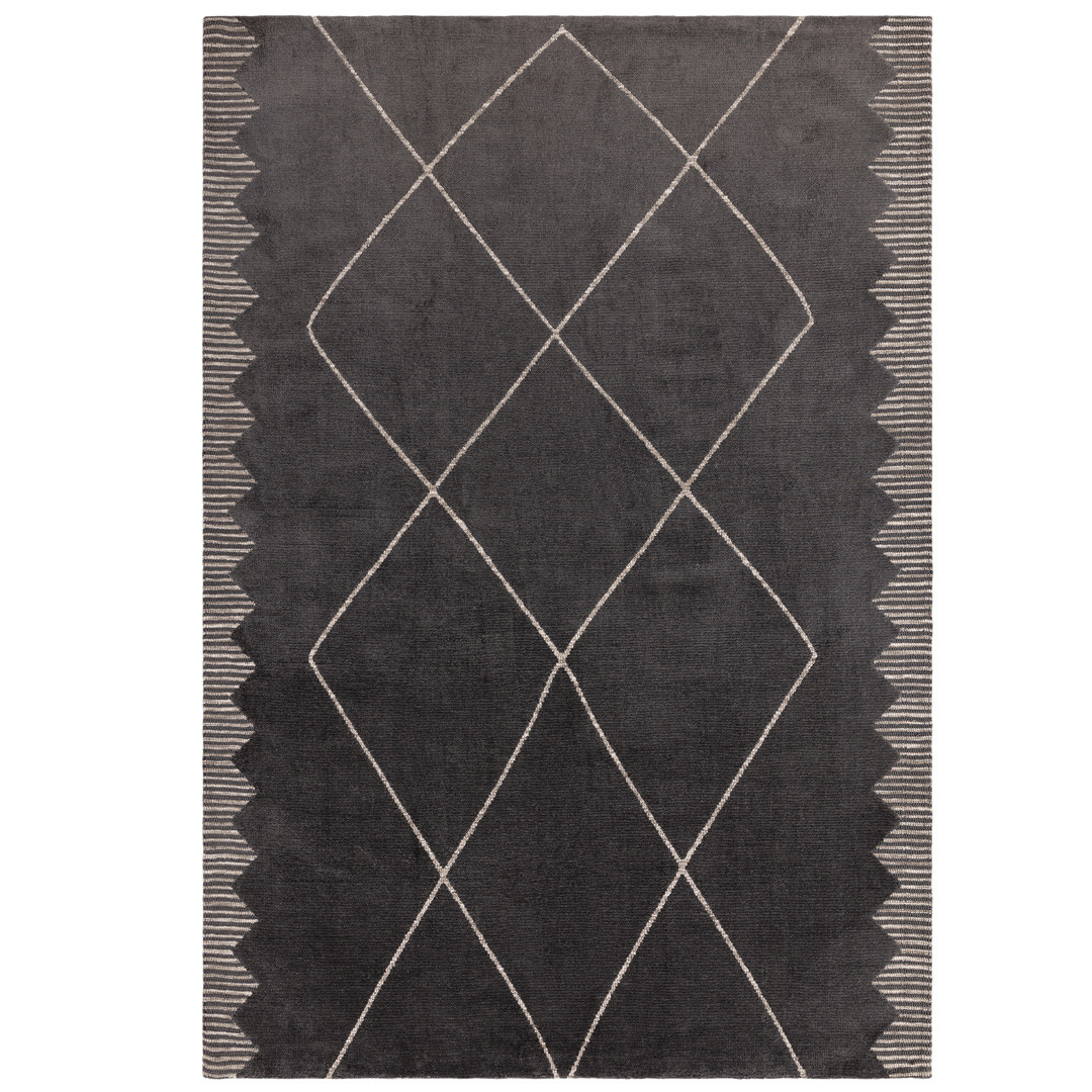 Mason Diamond Black Rug 120x170cm