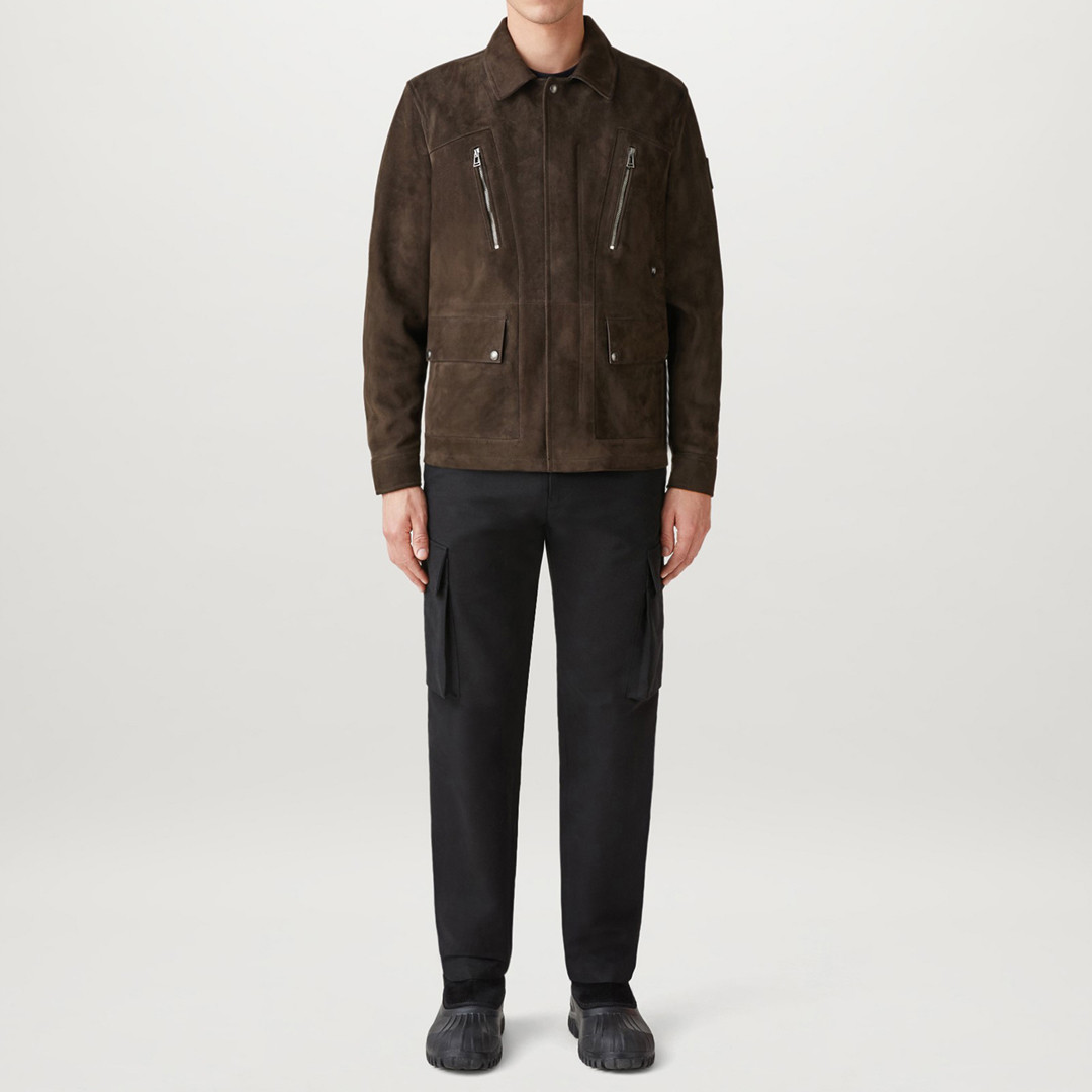 Brown Continental Leather Jacket