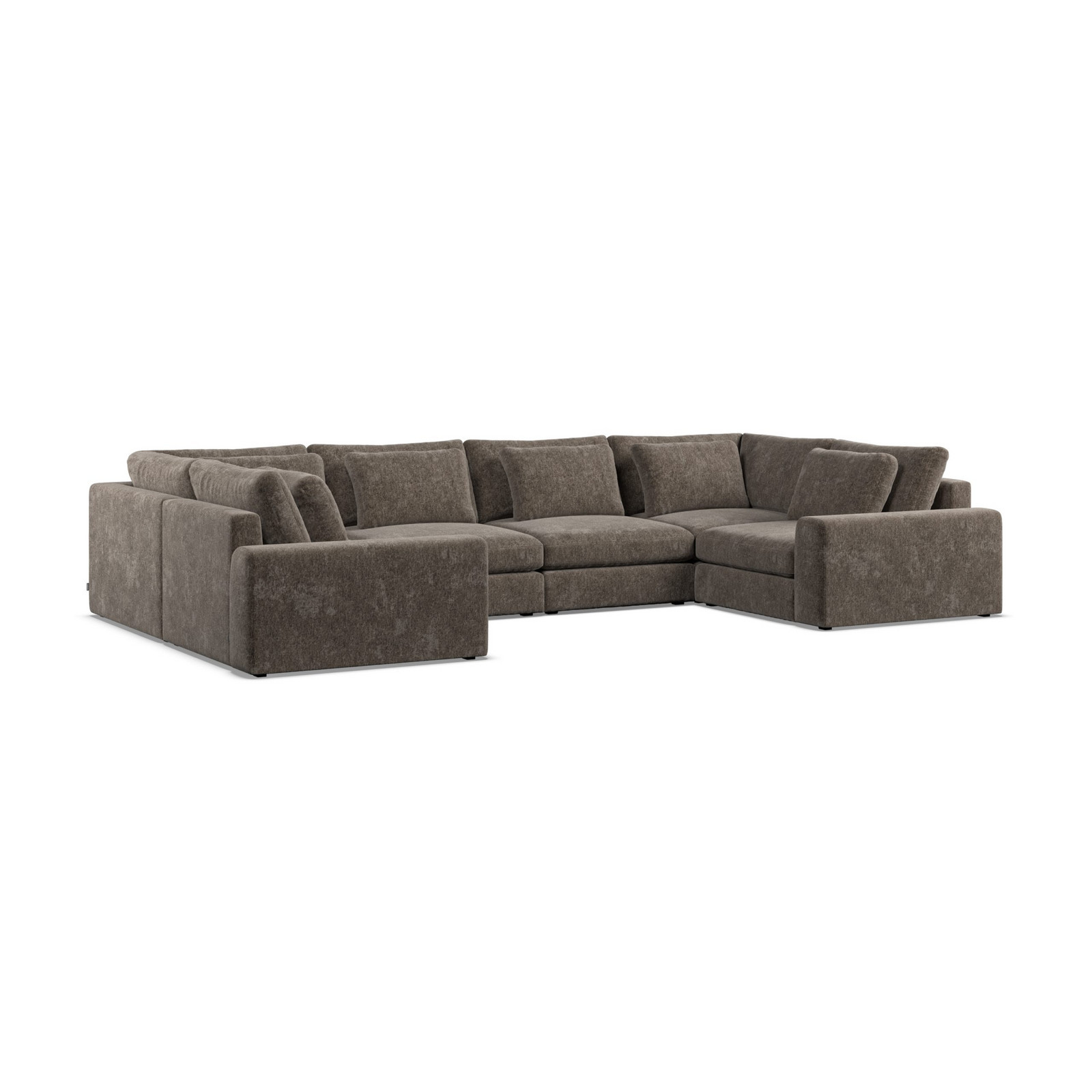 Model Eight  XL U Shape Corner -Closed End Symphony Mocca