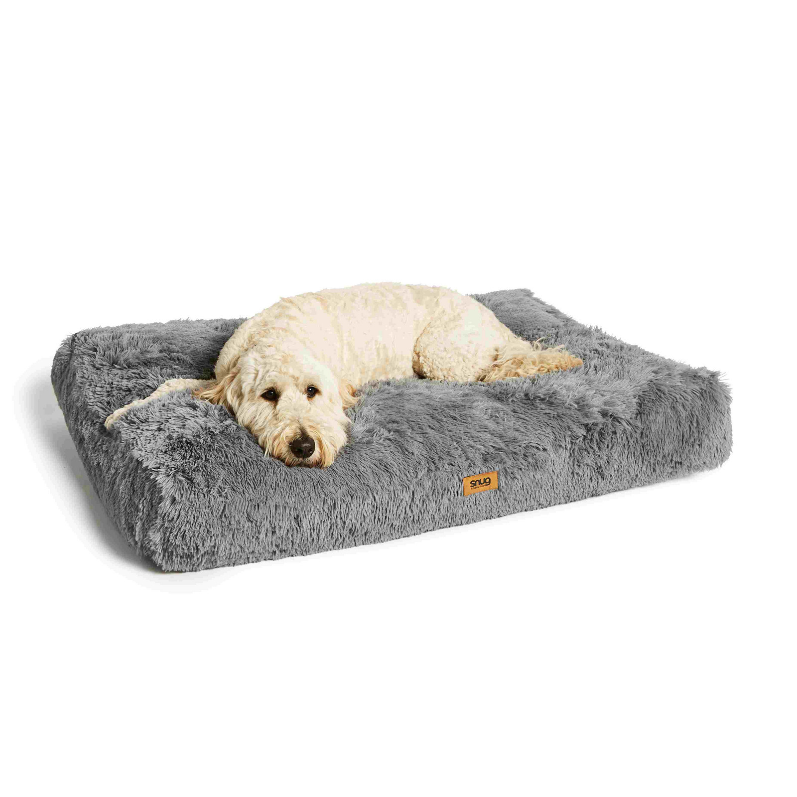 Snug Furry Friends Super Fluffy Pet Bed - Extra Large