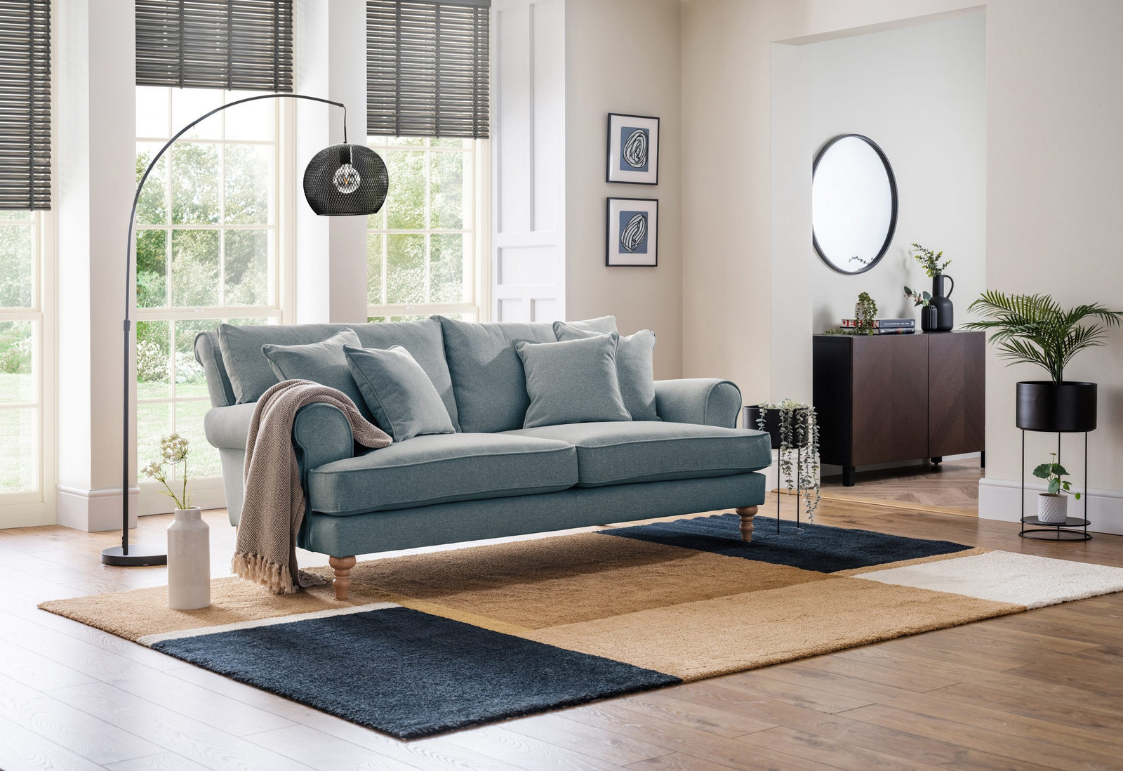 Marylebone Medium Sofa Faro Denim