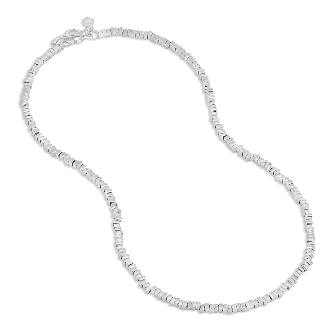 Silver Kubes Nomad Bracelet