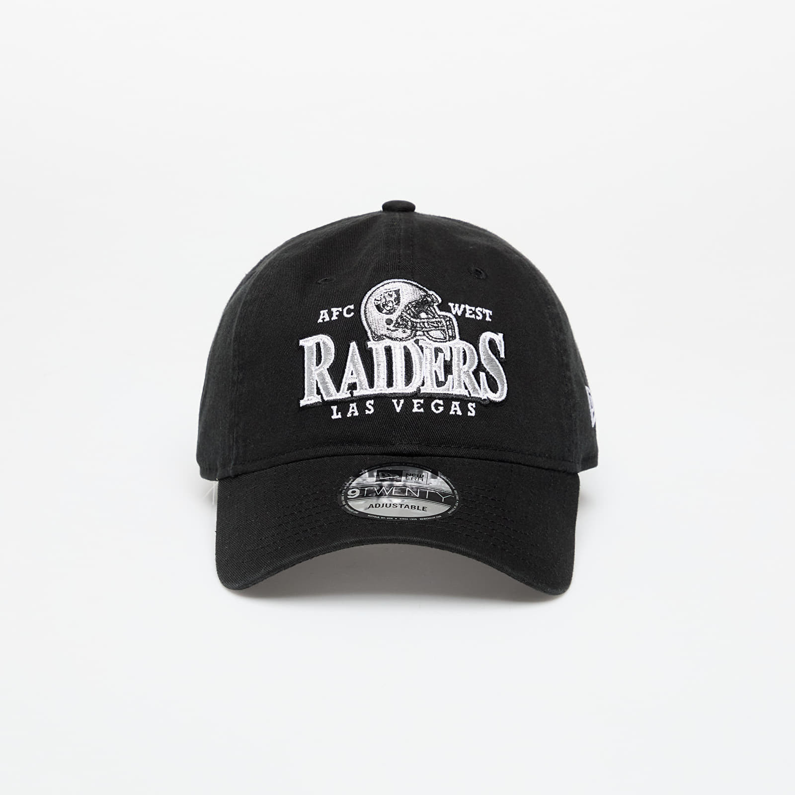 Cap New Era Las Vegas Raiders Helmet 9TWENTY Adjustable Cap Black Universal
