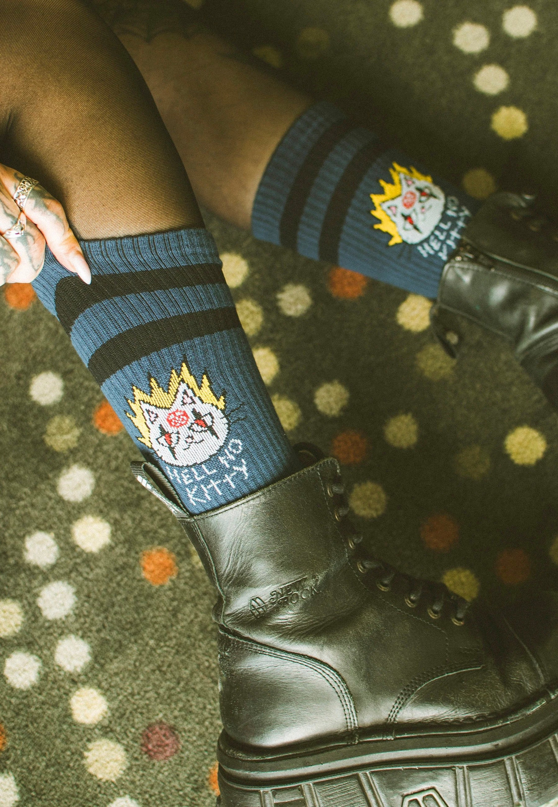 American Socks - Hell No Kitty Mid High - Socks