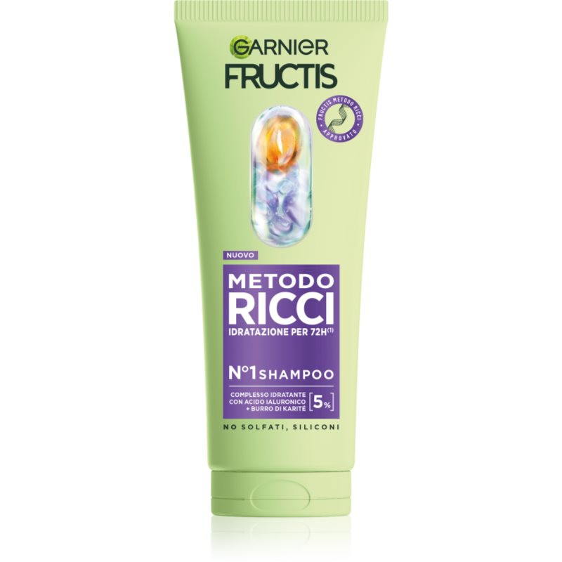 Garnier Fructis Metodo Ricci moisturising shampoo for activation of curls 200 ml